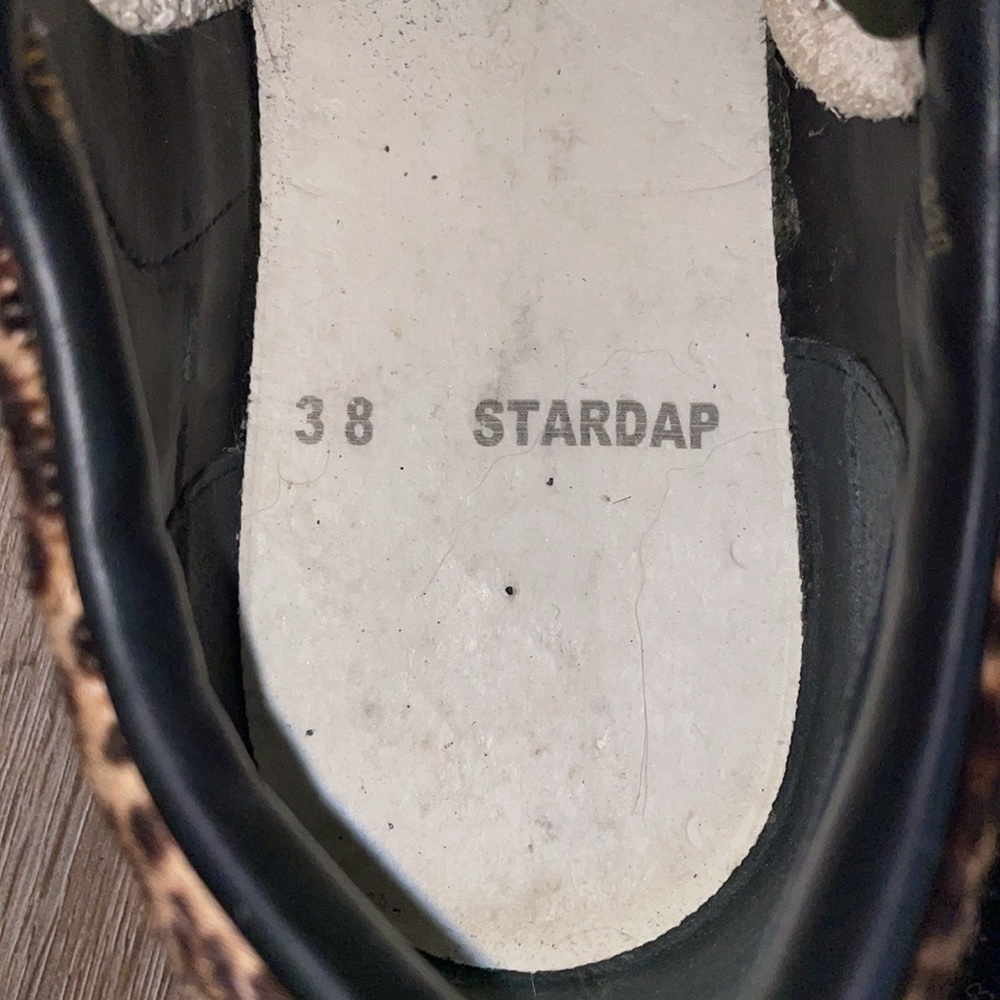 Golden Goose Stardan Size-38 Neon Pink Blue Soles - Picture 7 of 9